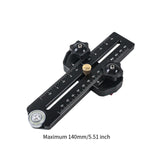 Maxbell Thin Rip Jig Aluminum Alloy Table Saw Accessories Easy Use Woodworking Tools