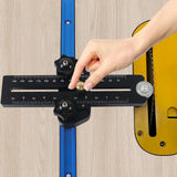 Maxbell Thin Rip Jig Aluminum Alloy Table Saw Accessories Easy Use Woodworking Tools