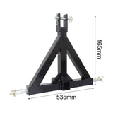 Maxbell Tractor Drawbar Hitch Steel 3Point Hitch Receiver for Drawbar Hitch Tractor