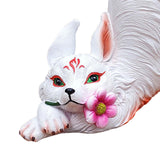 Maxbell Fox Statue Flowerpot Cute Versatile Animal Sculpture for Decorating Entrance