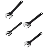 Maxbell Adjustable Wrench Plumber Wrench Large Opening Wrench for Garage Water Pipe 20cm