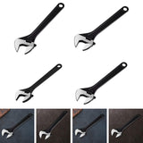 Maxbell Adjustable Wrench Plumber Wrench Large Opening Wrench for Garage Water Pipe 20cm