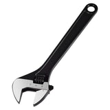 Maxbell Adjustable Wrench Plumber Wrench Large Opening Wrench for Garage Water Pipe 20cm