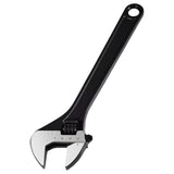Maxbell Adjustable Wrench Plumber Wrench Large Opening Wrench for Garage Water Pipe 25cm