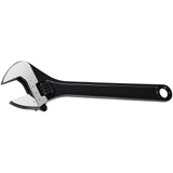 Maxbell Adjustable Wrench Plumber Wrench Large Opening Wrench for Garage Water Pipe 25cm