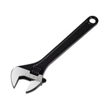 Maxbell Adjustable Wrench Plumber Wrench Large Opening Wrench for Garage Water Pipe 25cm