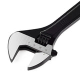 Maxbell Adjustable Wrench Plumber Wrench Large Opening Wrench for Garage Water Pipe 25cm