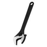 Maxbell Adjustable Wrench Plumber Wrench Large Opening Wrench for Garage Water Pipe 15cm