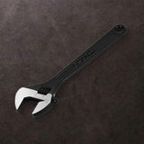 Maxbell Adjustable Wrench Plumber Wrench Large Opening Wrench for Garage Water Pipe 15cm