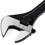 Maxbell Adjustable Wrench Plumber Wrench Large Opening Wrench for Garage Water Pipe 30cm
