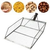 Maxbell Leaking Soil Shovel Mesh Sifting Shovel Sieve Soil Shovel for Hourglass Soil Mesh 1.2cm