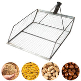 Maxbell Leaking Soil Shovel Mesh Sifting Shovel Sieve Soil Shovel for Hourglass Soil Mesh 1.2cm