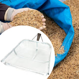 Maxbell Soil Shovel Sturdy Garden Hand Tool for Sifting Corn Kernels Dates Chestnuts