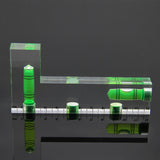 Maxbell L-shaped Bubble Level Ruler Practical for Turntables Office Desktops Cameras