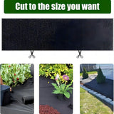 Maxbell Weeds Barrier Landscape Fabric Nonwoven Professional Ground Cover for Garden,