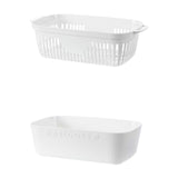 Maxbell Sprouting Tray White Basket Convenient Sprout Dish for Garden Indoor Kitchen