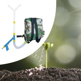 Maxbell Fertilizer Spreader Handheld Corn Vegetables Adjustable Fertilizer Dispenser Y Shaped PVC