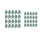 Maxbell 20Pcs Plant Support Clips Trellis Clips for Climbing Plants Vegetables Roses 4.5x3cm