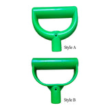 Maxbell Utility Cart Wagon Push Pull Handle Garden Shopping Cart Outside Replacement Style A 11.5X12CM