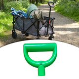 Maxbell Utility Cart Wagon Push Pull Handle Garden Shopping Cart Outside Replacement Style A 11.5X12CM