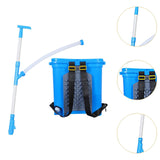 Maxbell Manual Fertilizer Spreader Fertilization Tool 25L for Corn Fruit Trees Height Adjustable