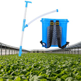 Maxbell Manual Fertilizer Spreader Fertilization Tool 25L for Corn Fruit Trees Height Adjustable