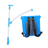 Maxbell Manual Fertilizer Spreader Fertilization Tool 25L for Corn Fruit Trees Height Adjustable