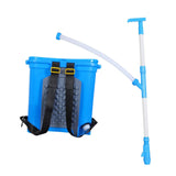 Maxbell Manual Fertilizer Spreader Fertilization Tool 25L for Corn Fruit Trees Height Adjustable