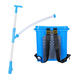 Maxbell Manual Fertilizer Spreader Fertilization Tool 25L for Corn Fruit Trees Height Adjustable