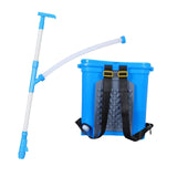 Maxbell Manual Fertilizer Spreader Fertilization Tool 25L for Corn Fruit Trees Height Adjustable
