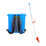 Maxbell Manual Fertilizer Spreader Fertilization Tool 25L for Corn Fruit Trees Single Hole