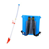 Maxbell Manual Fertilizer Spreader Fertilization Tool 25L for Corn Fruit Trees Single Hole