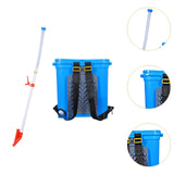 Maxbell Manual Fertilizer Spreader Fertilization Tool 25L for Corn Fruit Trees Single Hole