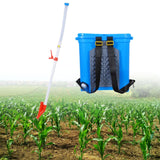 Maxbell Manual Fertilizer Spreader Fertilization Tool 25L for Corn Fruit Trees Single Hole