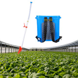 Maxbell Manual Fertilizer Spreader Fertilization Tool 25L for Corn Fruit Trees Single Hole