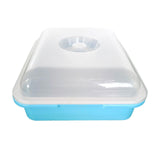 Maxbell Garden Seed Sprouter Tray Microgreens Growing Big Capacity Plant Germination Blue