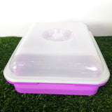 Maxbell Garden Seed Sprouter Tray Microgreens Growing Big Capacity Plant Germination Violet
