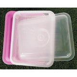 Maxbell Garden Seed Sprouter Tray Microgreens Growing Big Capacity Plant Germination Pink