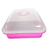 Maxbell Garden Seed Sprouter Tray Microgreens Growing Big Capacity Plant Germination Pink