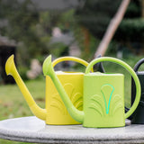 Maxbell Long Mouth Watering Can for Outdoor Watering Plant Garden Flowers Vegetables Orange