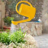 Maxbell Long Mouth Watering Can for Outdoor Watering Plant Garden Flowers Vegetables Orange