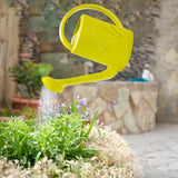Maxbell Long Mouth Watering Can for Outdoor Watering Plant Garden Flowers Vegetables Green