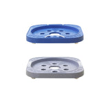 Maxbell Movable Gas Cylinder Base PP with Handles for Gas Bottle Potted Plants Vases Blue