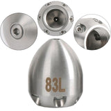 Maxbell Sewer Jet Nozzle 1/2" Washing Equipment Drain Cleaner Rotation Cleaning Tool 83L