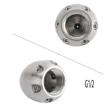 Maxbell Sewer Jet Nozzle 1/2" Washing Equipment Drain Cleaner Rotation Cleaning Tool 100L