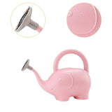 Maxbell Watering Pot Elegant Water Can Plants Pot Courtyard 1.5L Garden Watering Can Pink