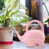 Maxbell Watering Pot Elegant Water Can Plants Pot Courtyard 1.5L Garden Watering Can Pink