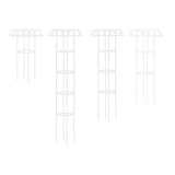 Maxbell Garden Trellis Decorative Plant Support Trellis for Vines Flowers Vegetables 135x50cm