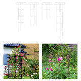 Maxbell Garden Trellis Decorative Plant Support Trellis for Vines Flowers Vegetables 135x50cm