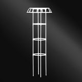 Maxbell Garden Trellis Decorative Plant Support Trellis for Vines Flowers Vegetables 135x50cm